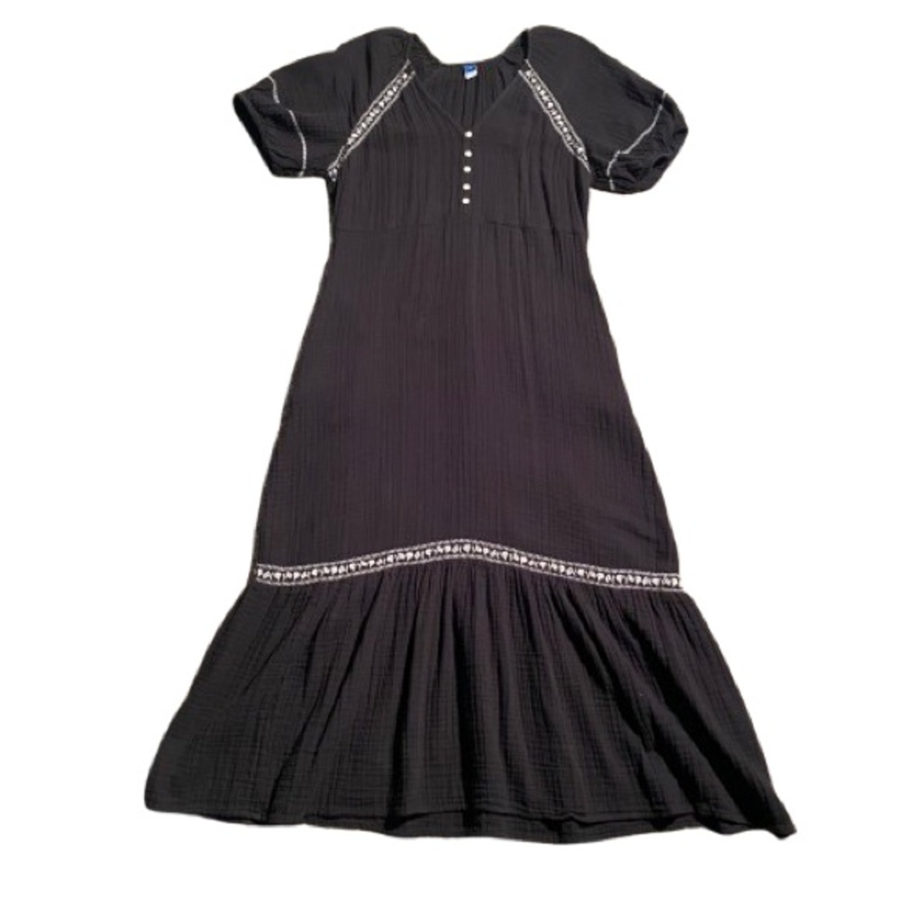 Old Navy Black Maxi Dress